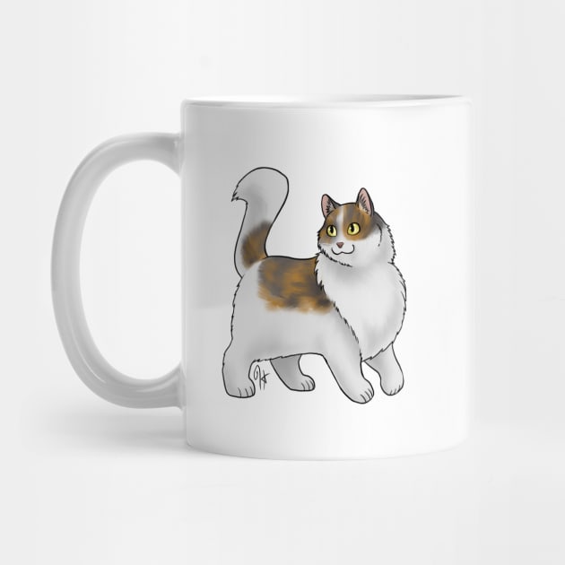 Cat - Turkish Angora - Calico by Jen's Dogs Custom Gifts and Designs